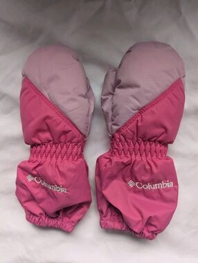 Columbia Chippewa II Toddler Long Mittens Pink/Pink O/S Snow Winter Gloves